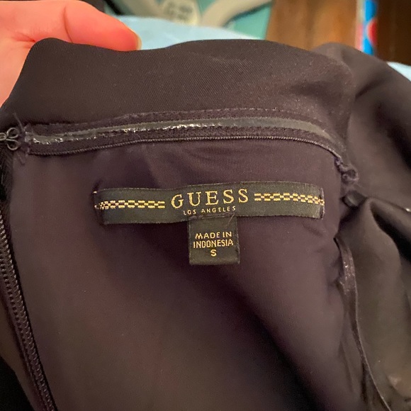 Guess Strapless Black Dress - Picture 4 of 5